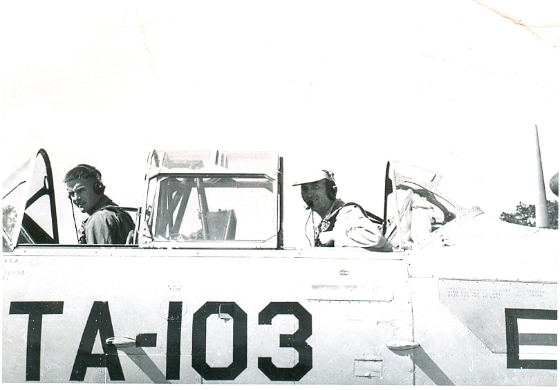 1954 - Dad - flight instructor in AT-6 Texan - Bartow AFB, FL.jpg