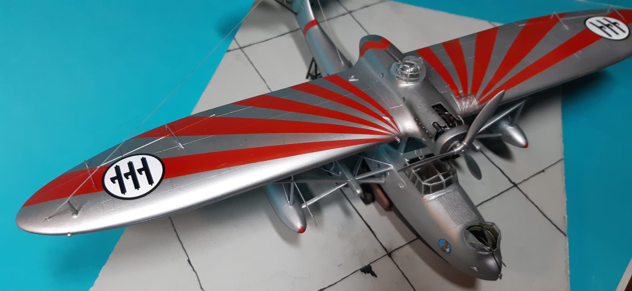 Italeri 112 - 1/72 Italien Hydravion à Coque Cant Z 501 - Neuf